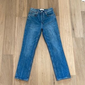 Aritizia Denim Forum Arlo High Rise Size 27